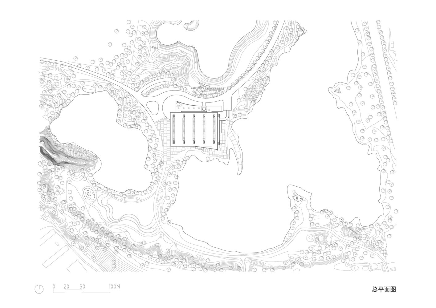 无锡清龙山公园多功能厅 · 矿坑奇迹与自然的和谐共生-31