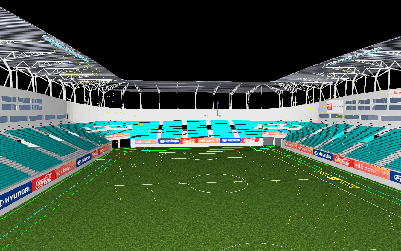 Football Stadium Lighting Design with Dialux-10