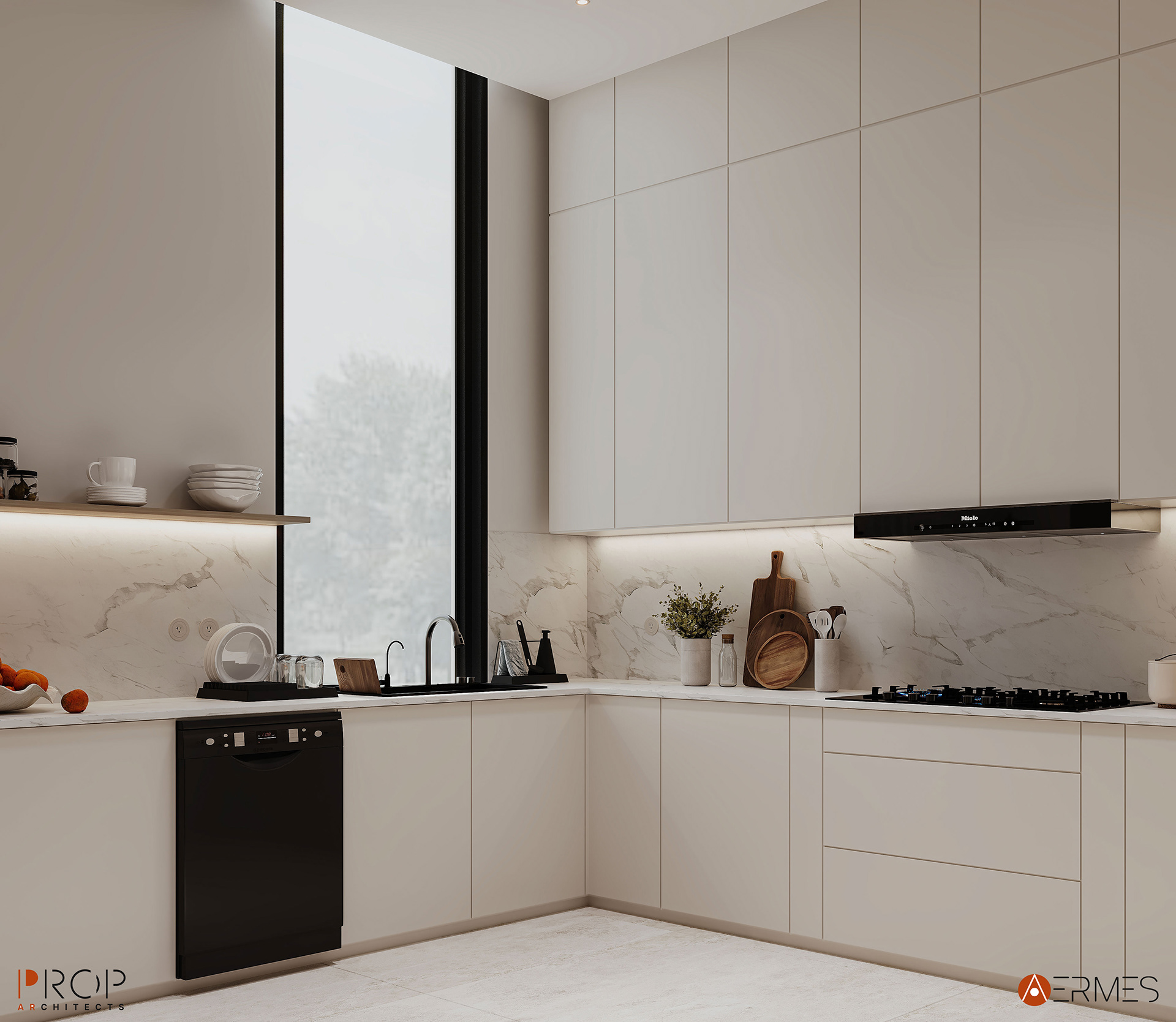 VILLA INTERIOR（别墅室内设计）丨沙特阿拉伯吉赞丨PROP & AERMES ARCHITECTS-18