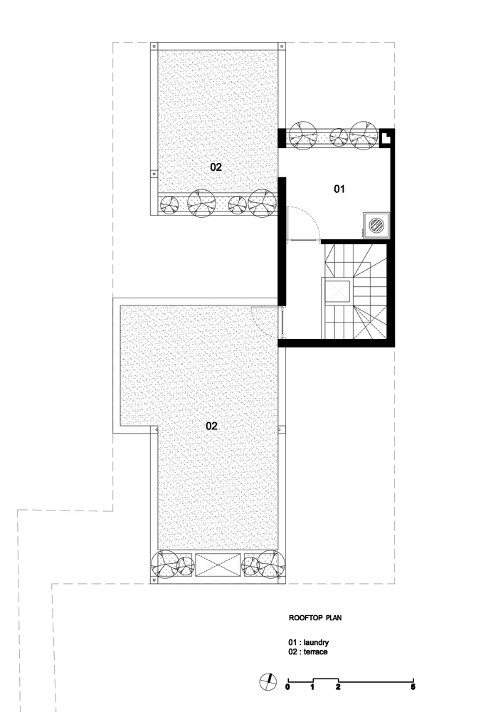 迷你绿色庭院 · 越南 Mệ Loan 住宅丨HH Studio-46