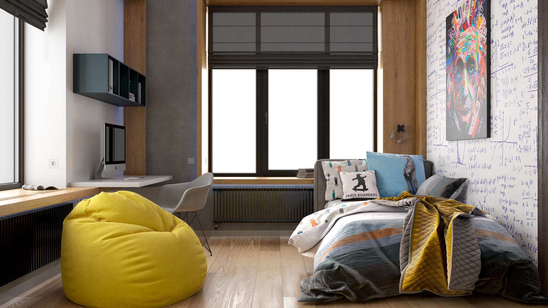 莫斯科100㎡住宅设计 永恒的经典！-16