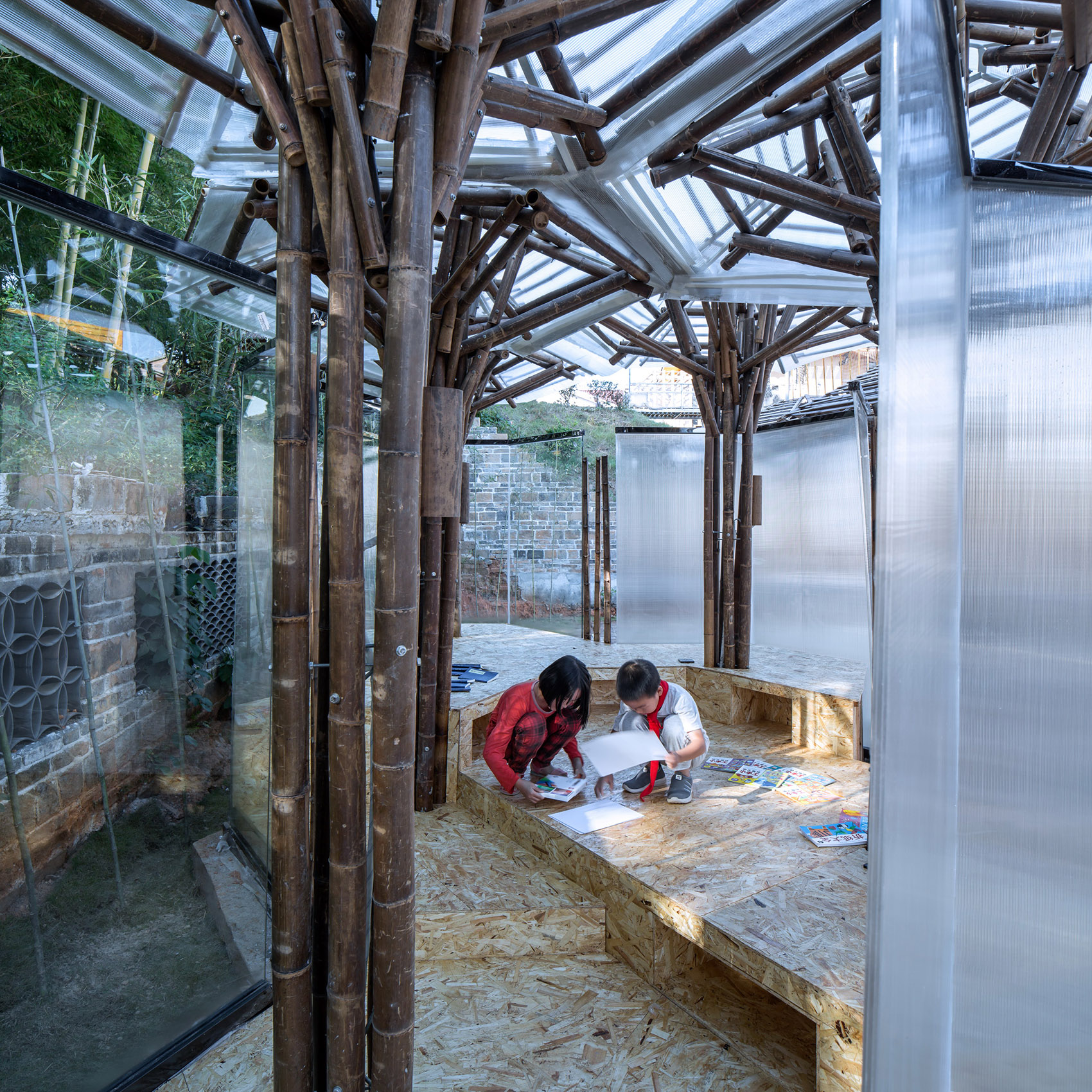 夏木塘儿童公益书院丨中国江西丨上海交通大学奥默默工作室,HDD上海华都建筑规划设计有限公司-70