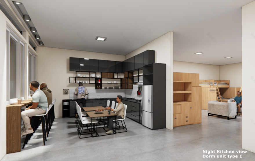 宿舍美化(注:DORM指宿舍,IFY常作为动词后缀,这里推测DORM·IFY表达让宿舍变美的意思,将其组合翻译为宿舍美化 ) 丨新加坡-39