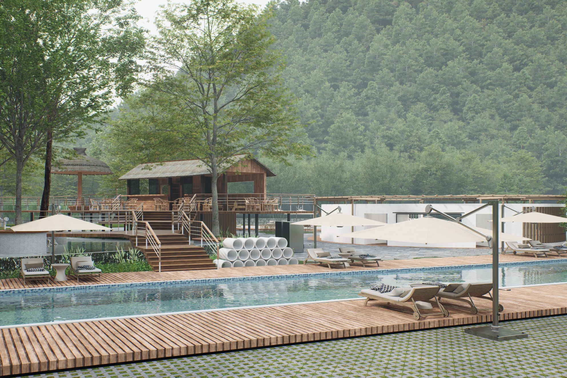 丹霞灵溪景区中心岛升级改造丨中国韶关-16