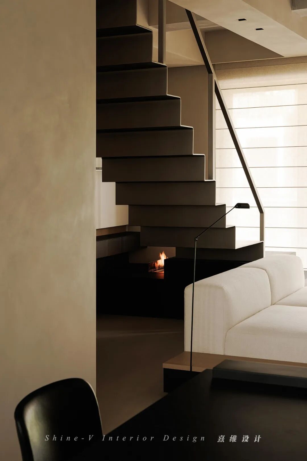 熹维设计原创实景 · 《隐序》上海113㎡ Loft丨中国上海-55