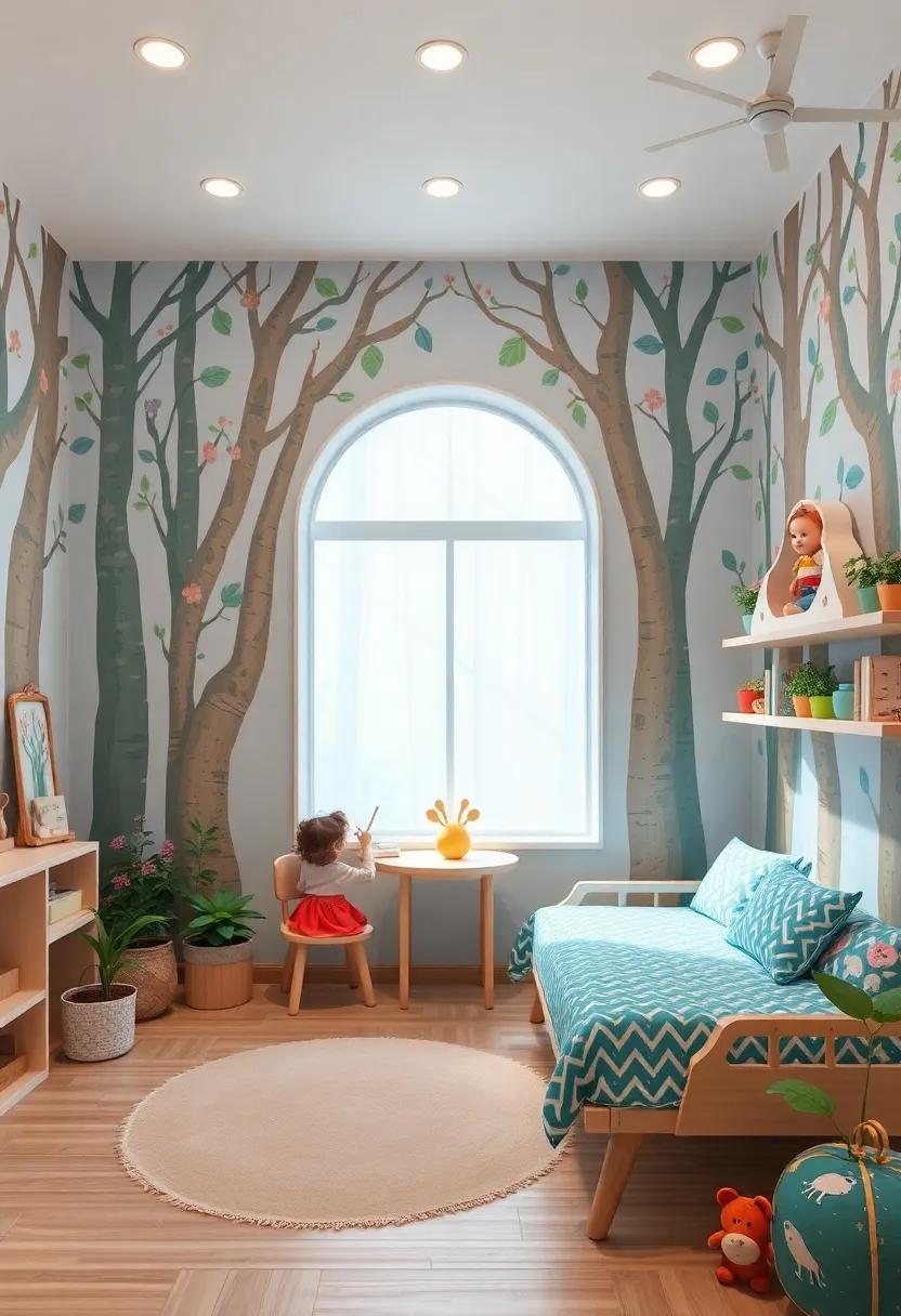 Enchanting Adventures Await: Exploring the Magic Forest Girls Nursery Experience - decorifusta-153
