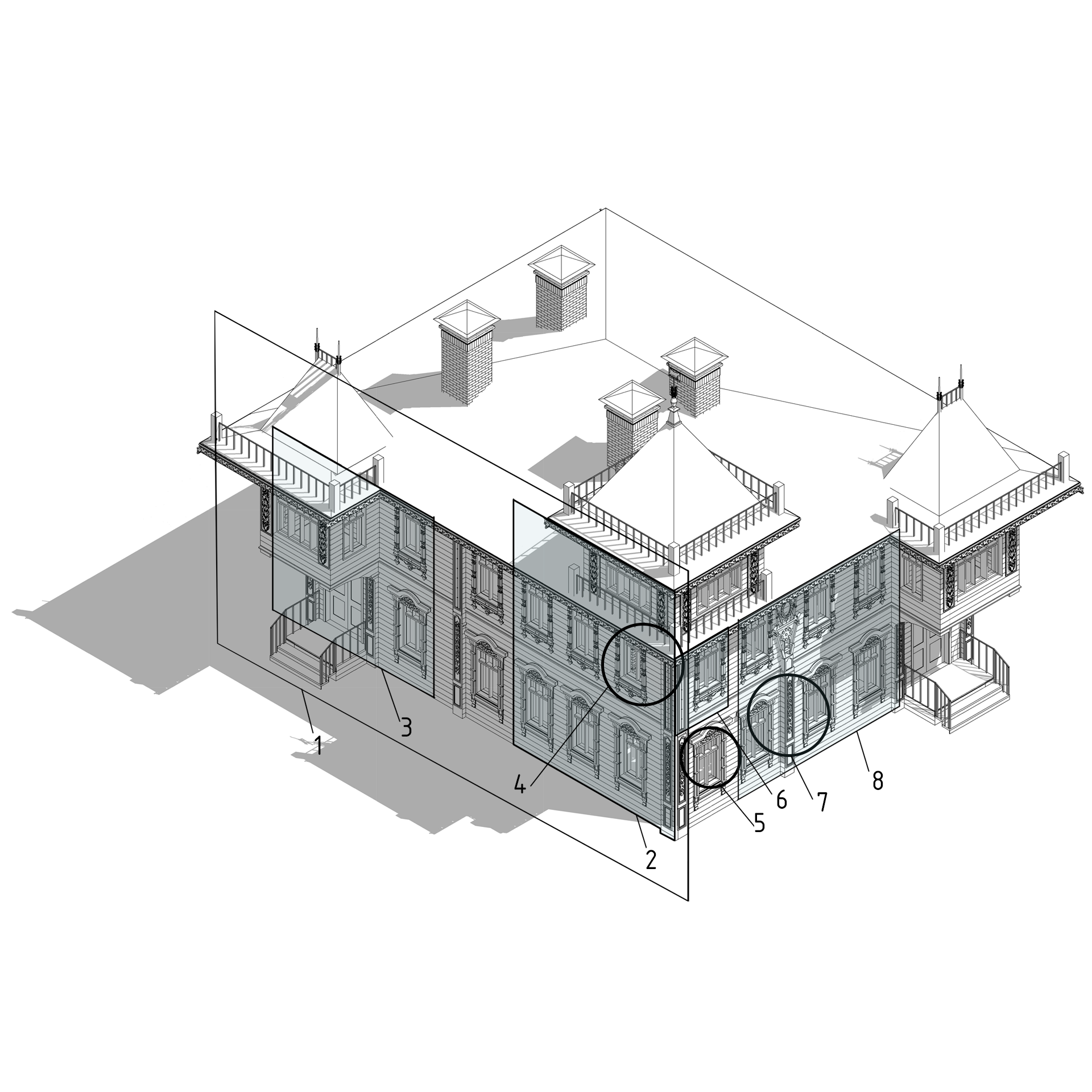 Railway Engineer's House 重建丨俄罗斯雅罗斯拉夫尔丨Razdvigalov Andrew 等-11