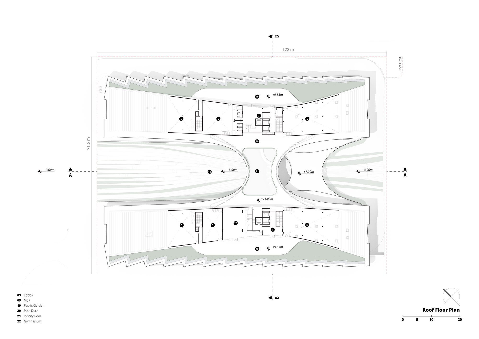 H 综合体丨阿联酋迪拜丨Tariq Khayyat Design Partners-27