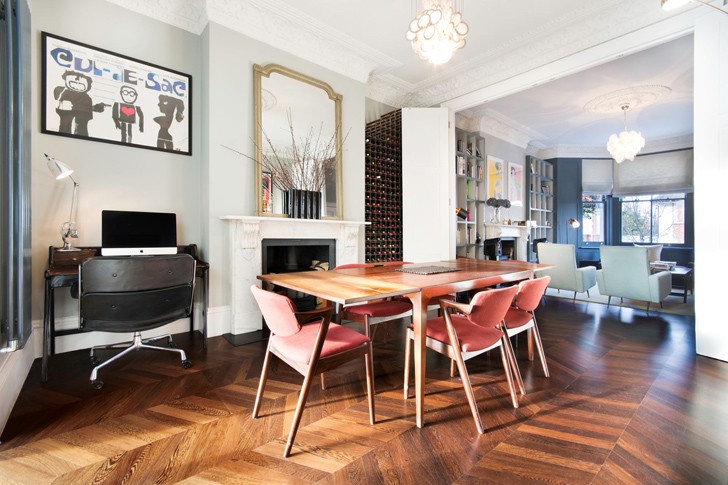 伦敦独特混搭风住宅 | 现代与传统的完美结合-2