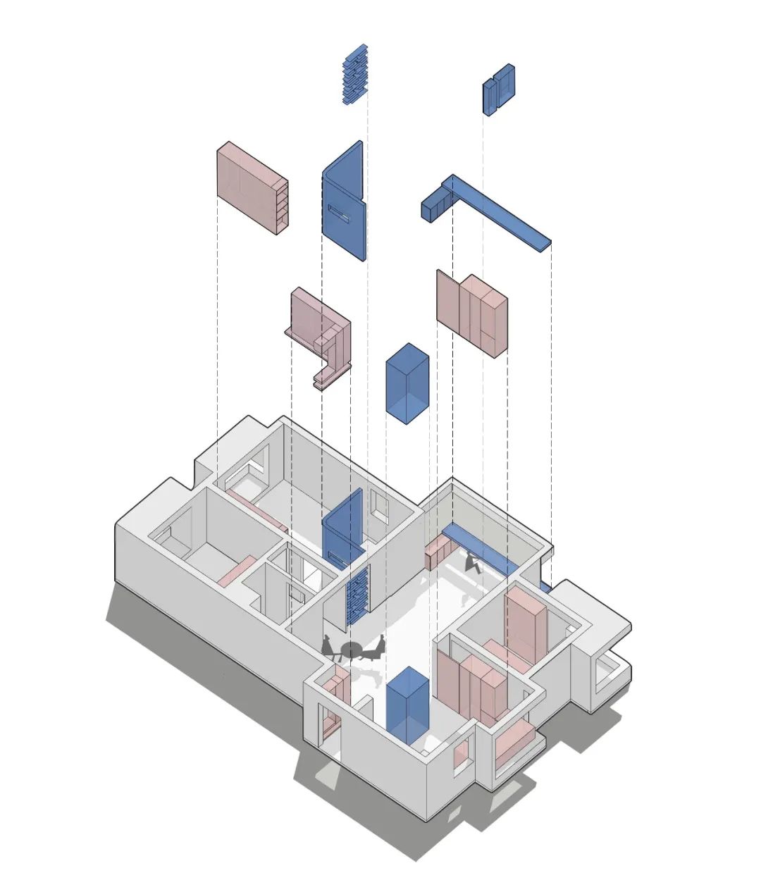 钢板+大理石，前卫艺术的教师之家 | 云行设计-35