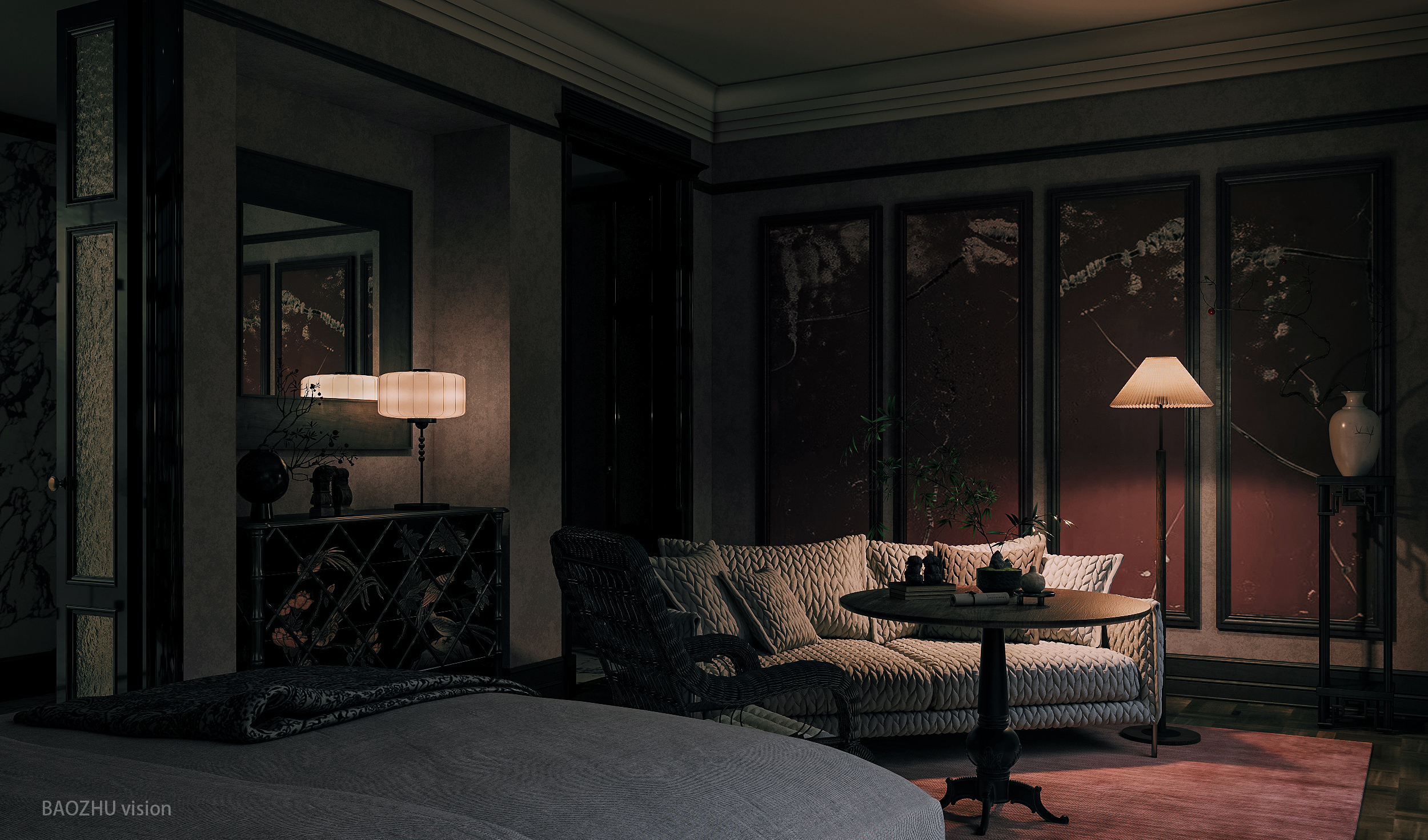 中山府酒店客房效果图方案丨中国中山-39