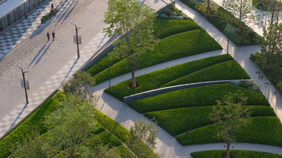 郑州郑东万象城景观设计丨中国郑州丨PLAND博度景观设计(上海)有限公司-27