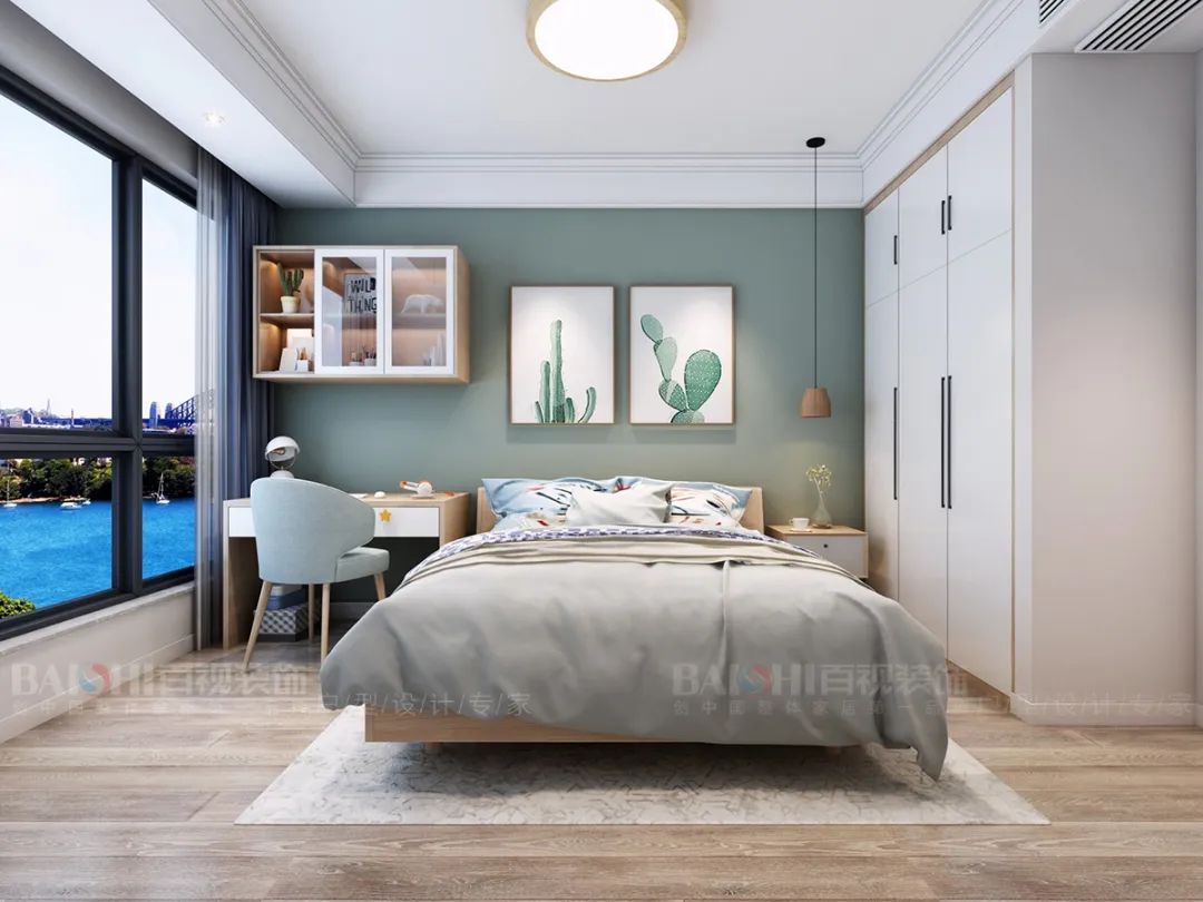 百视装饰•外滩府 | 现代简约风格打造舒适生活空间-24