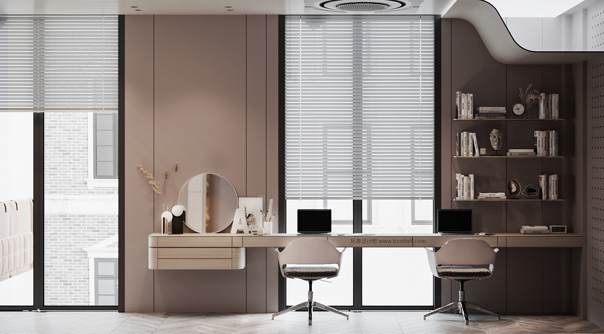 现代空间设计，石材系的完美应用！-32