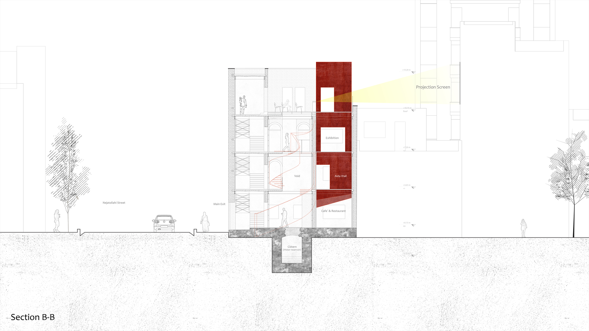 诗人之家丨伊朗德黑兰丨NextOffice–Alireza Taghaboni-44