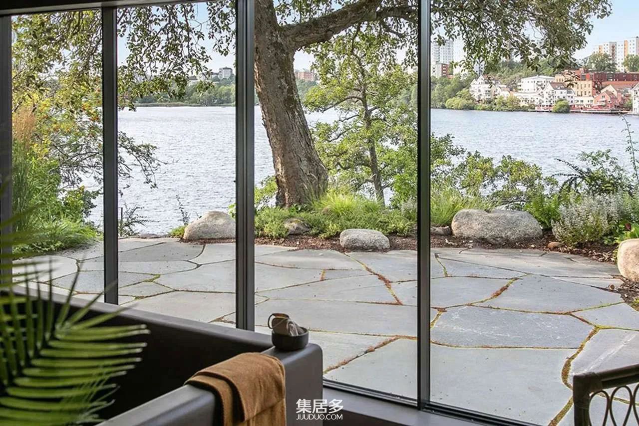 湖畔现代豪华别墅丨瑞典斯德哥尔摩-38