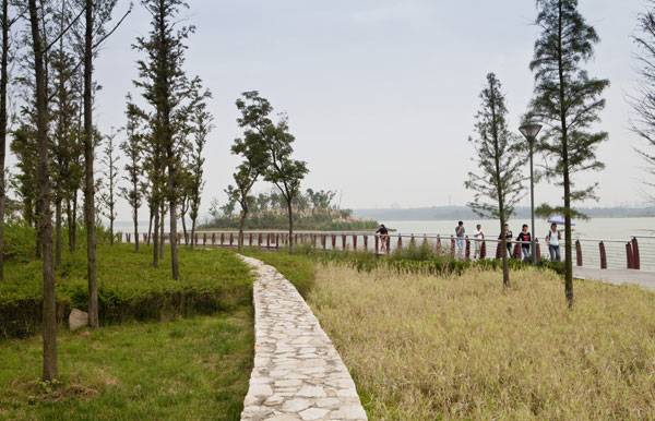 Dragon Lake Bridge Park · 蚌埠打造新滨水区丨中国蚌埠丨AECOM（洛杉矶）-21