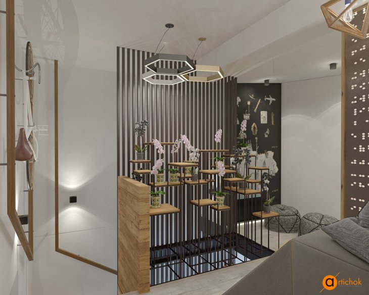 Artichok 民族风室内设计（基辅 penthouse 案例）丨乌克兰基辅-27