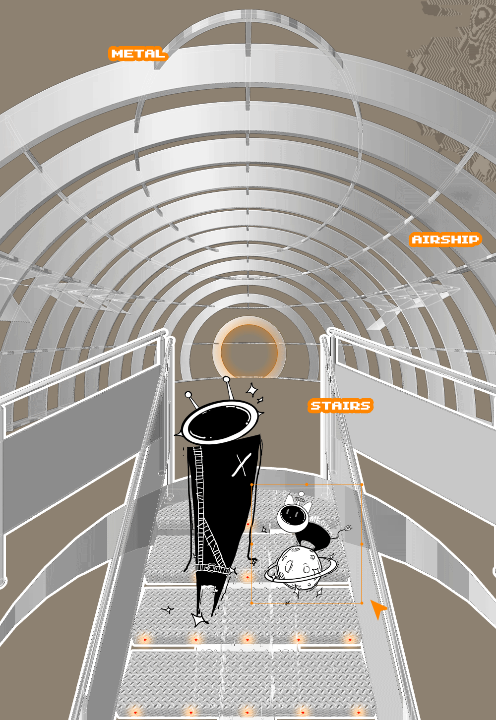 穿越X11次元潮玩飞艇即将启程,复古到未来|TOMO東木筑造-186