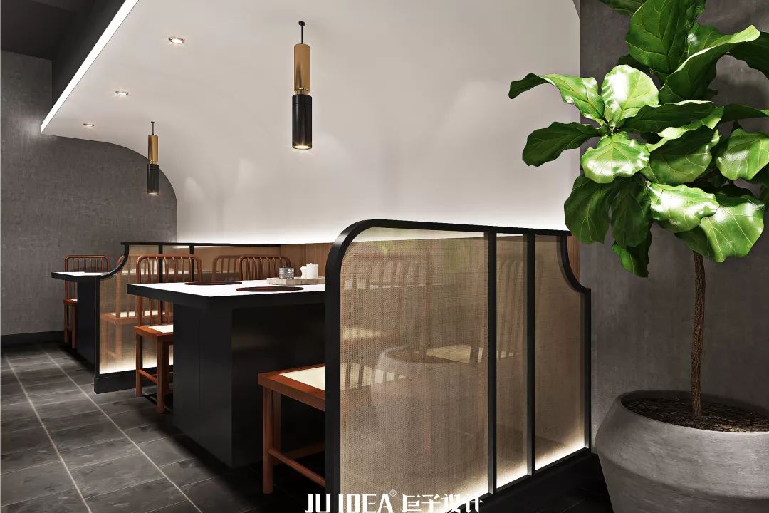 陶鄉富山店 | 现代山水意境的餐饮空间设计-50