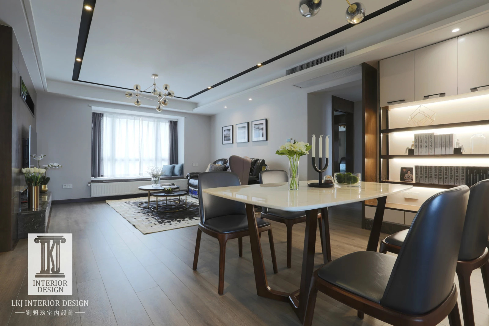 《素净·悠然》 | 武汉 132 平简约木质空间,独立衣帽间与书房设计-12