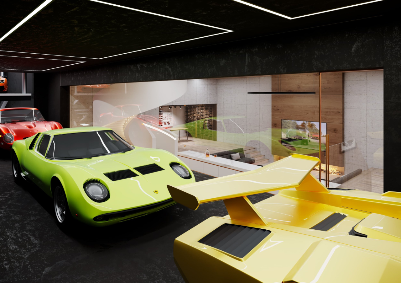 豪宅车库设计丨英国丨Jonathan Clark Architects-17