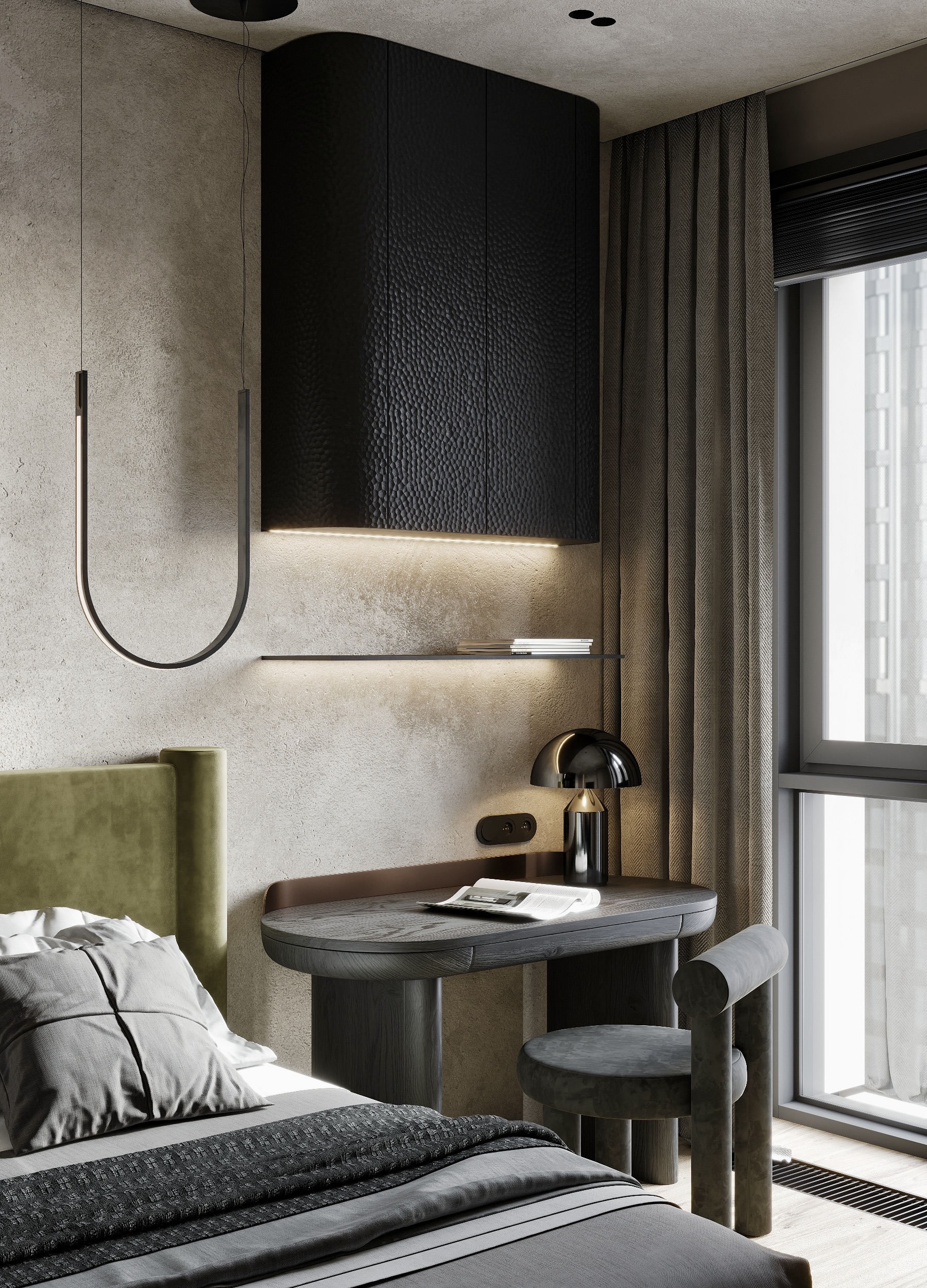 公寓室内设计丨（维多利亚·科祖布斯卡娅）-13