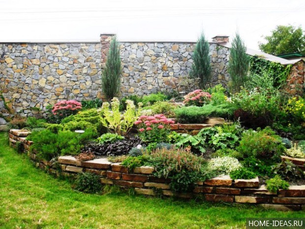 自制阿尔卑斯式假山(阿尔卑斯式花坛)-138