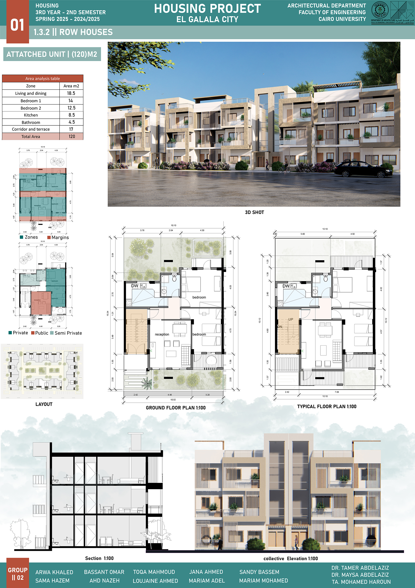 住房项目·埃尔加拉拉市丨开罗大学工程学院建筑系-8