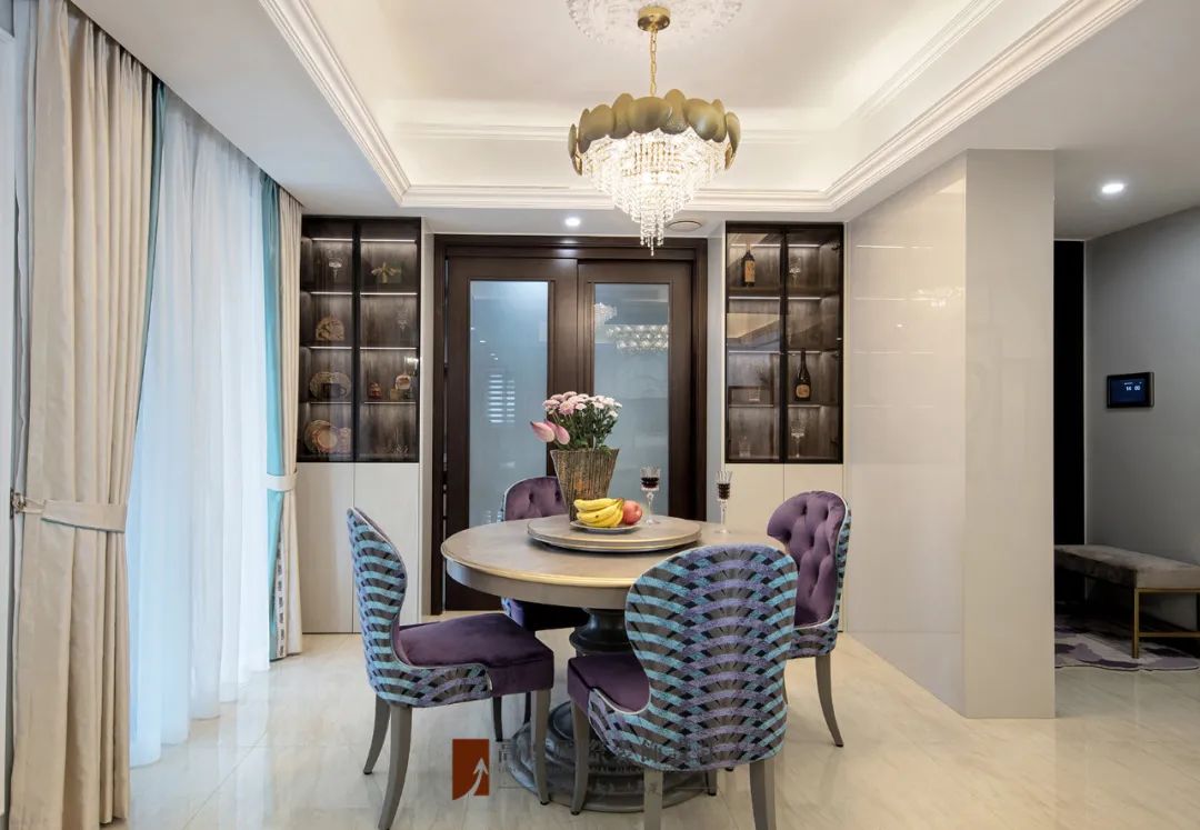 浪漫蒂芙尼蓝，美式家设计温柔呈现-54