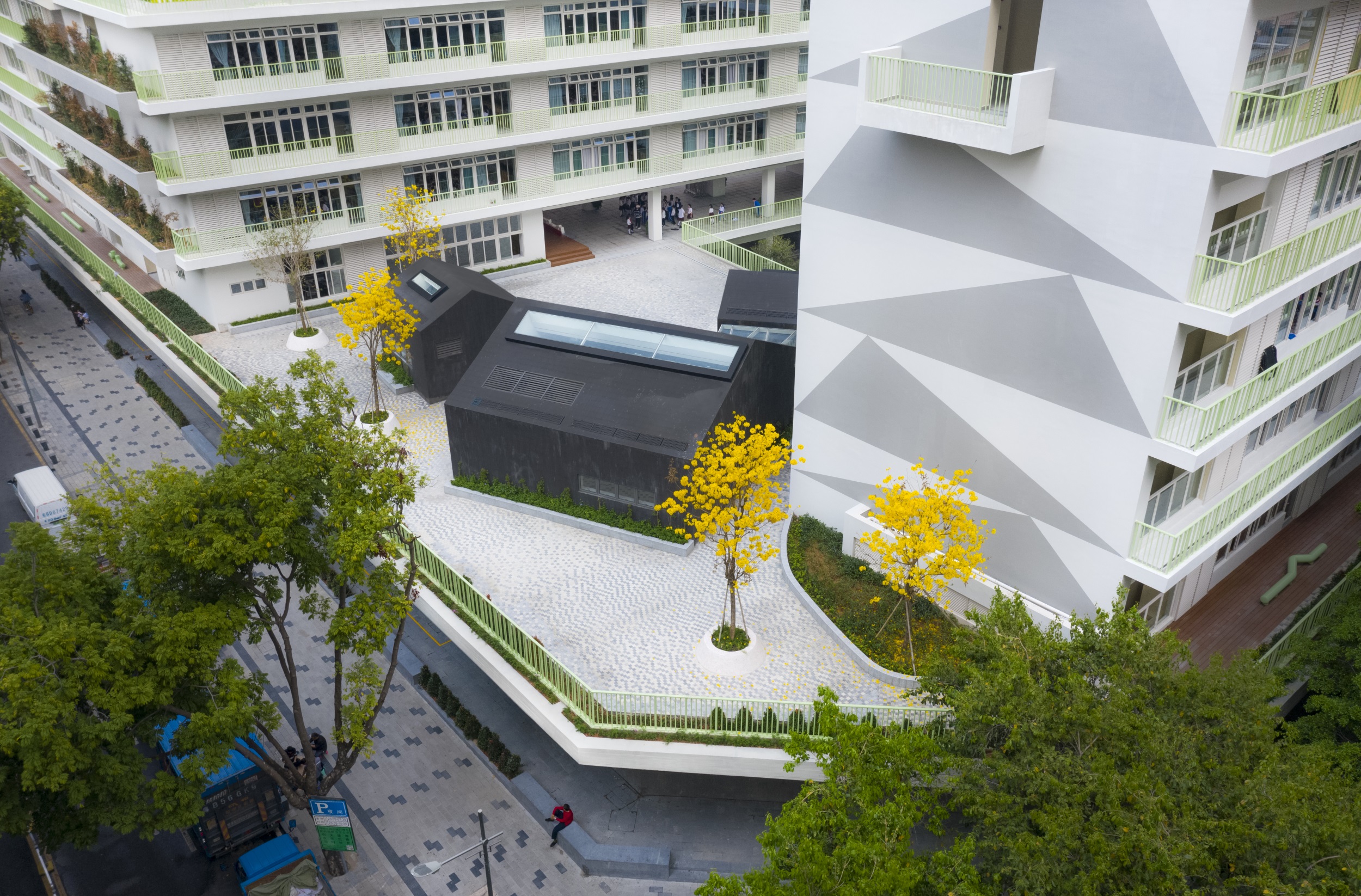 深圳新沙小学景观设计丨中国深圳丨一十一建筑联合设计,GND杰地景观-55