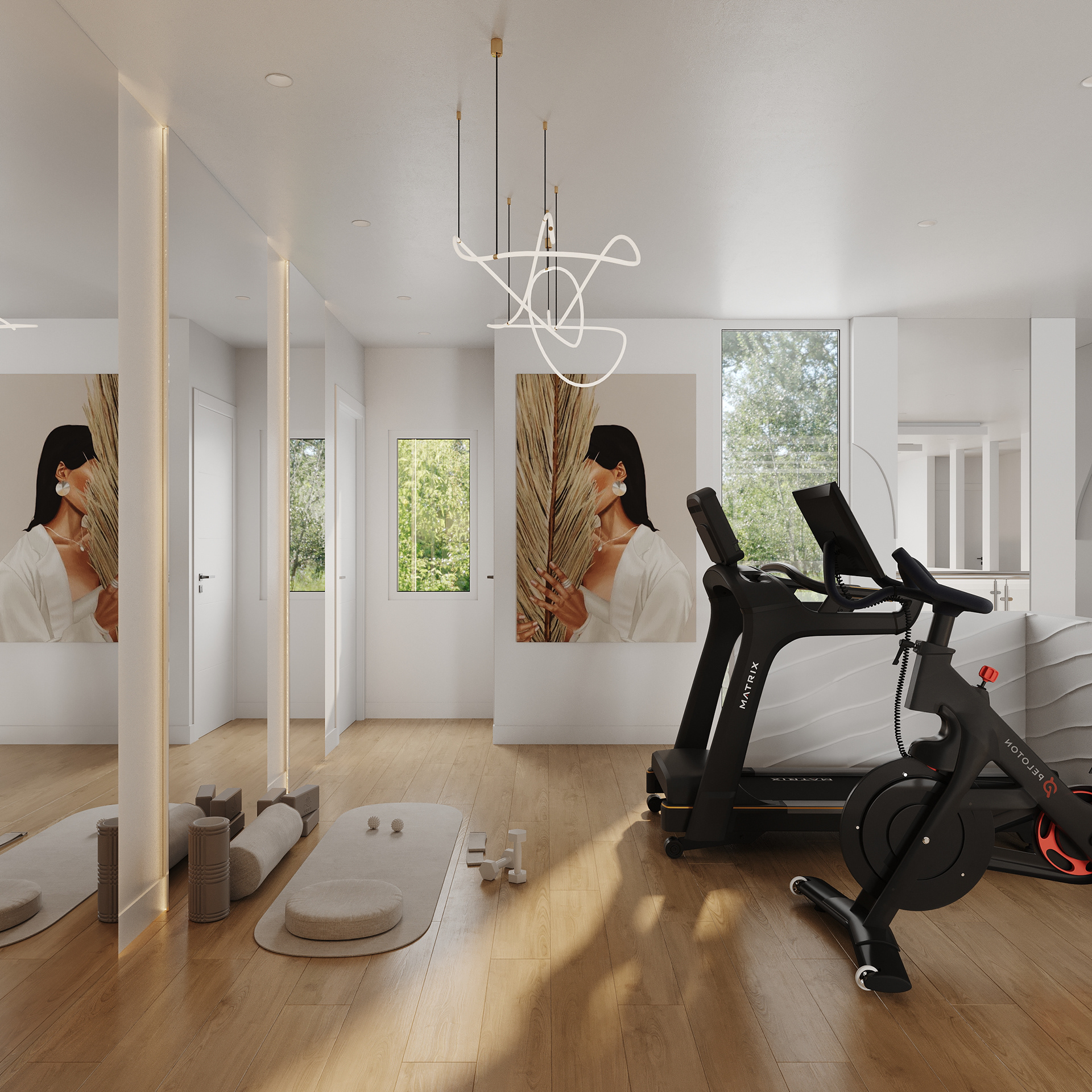 迈阿密两层住宅设计丨美国迈阿密丨Olya Markova-19