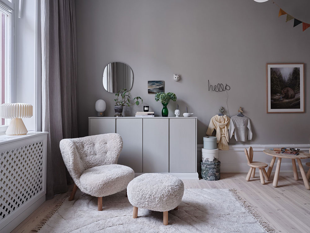 温馨斯堪的纳维亚公寓，冬季风情满满-10