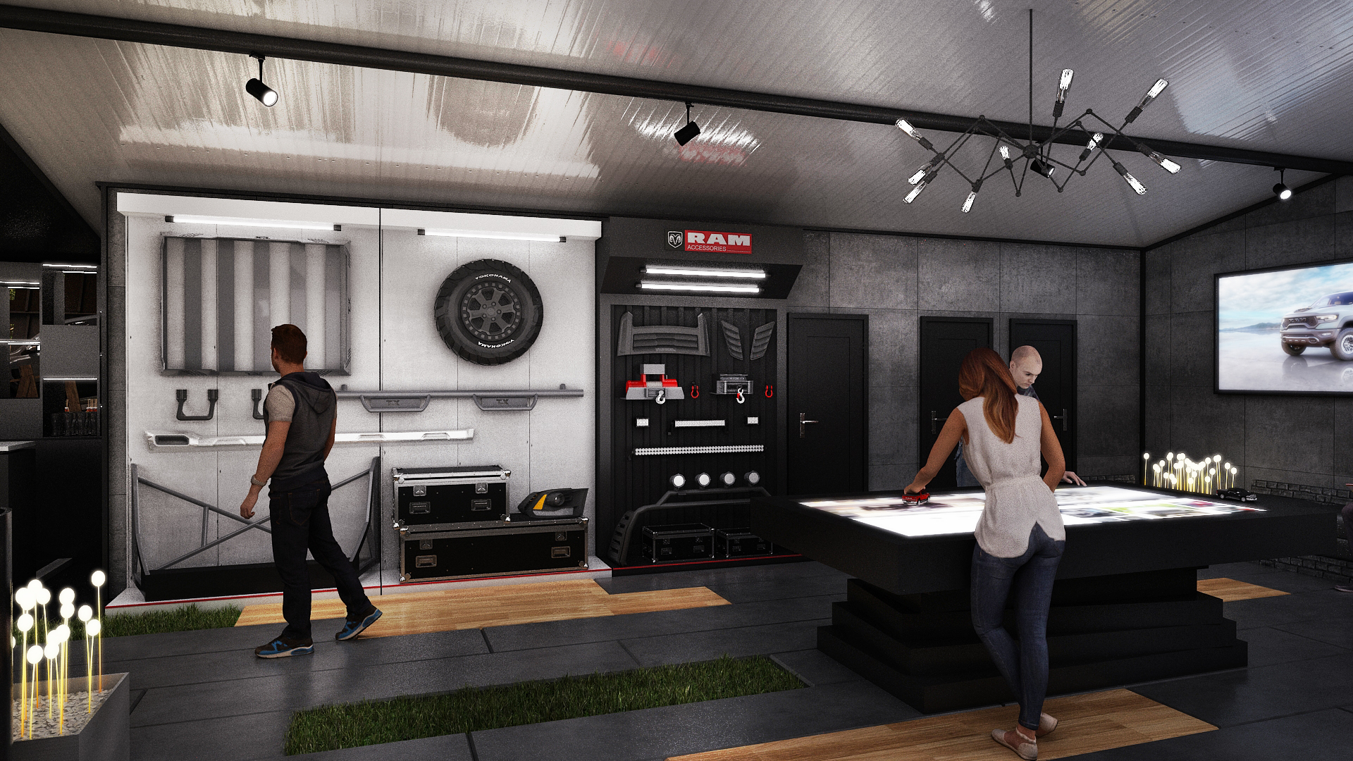 Flagship Dodge Ram - Espaço Construído-23