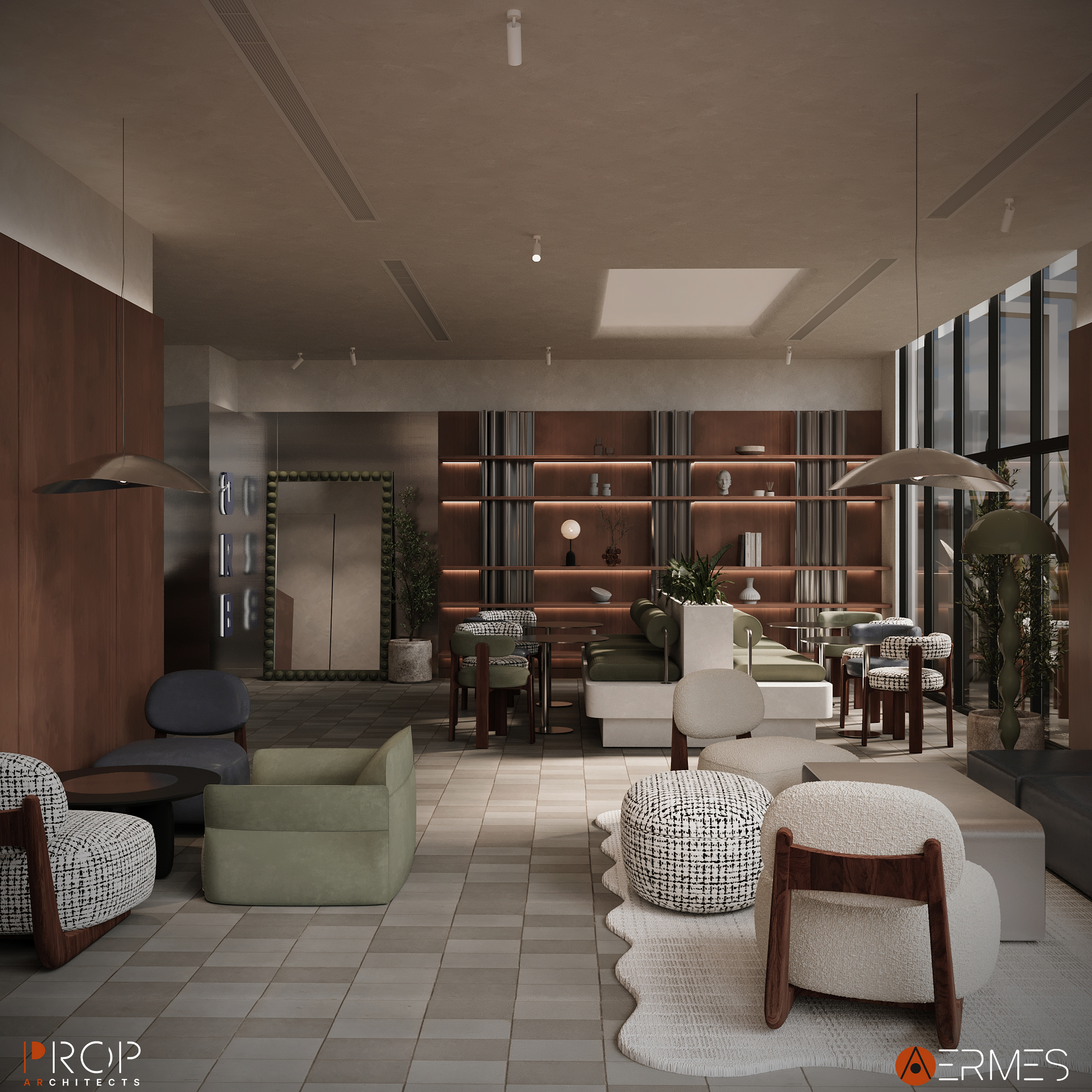 奥博咖啡馆丨沙特阿拉伯丨PROP & AERMES ARCHITECTS-15