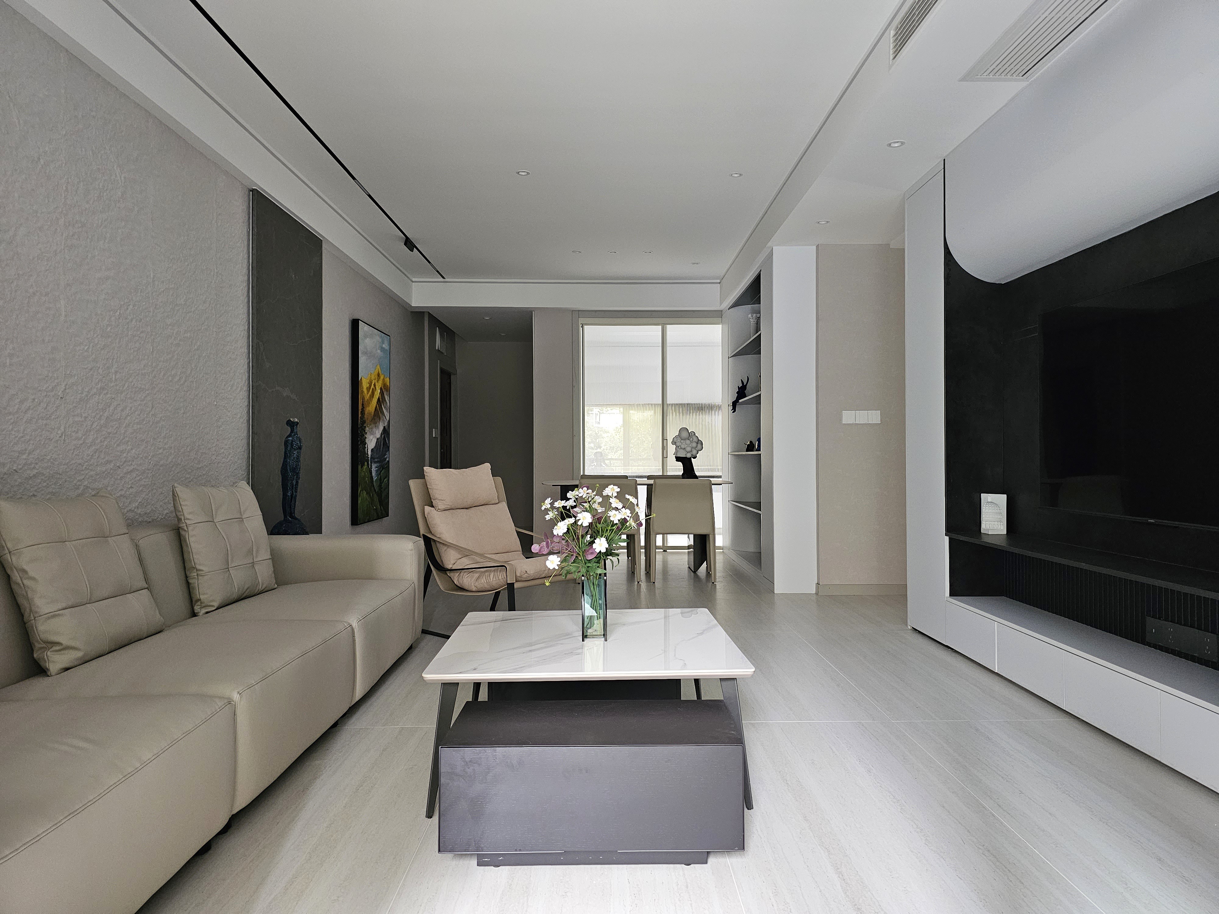 黑白灰质感空间设计丨啄梦设计-6