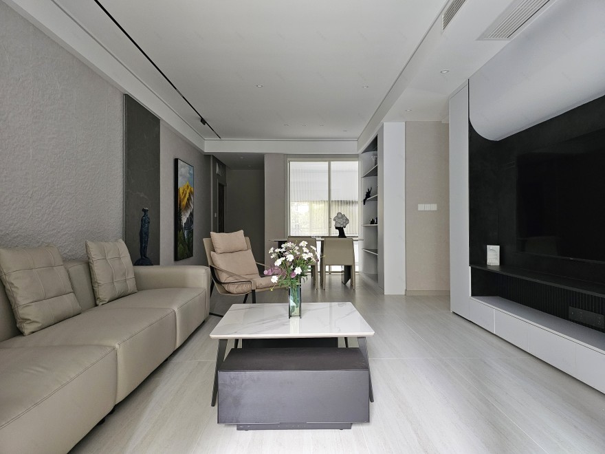 黑白灰质感空间设计丨啄梦设计-6