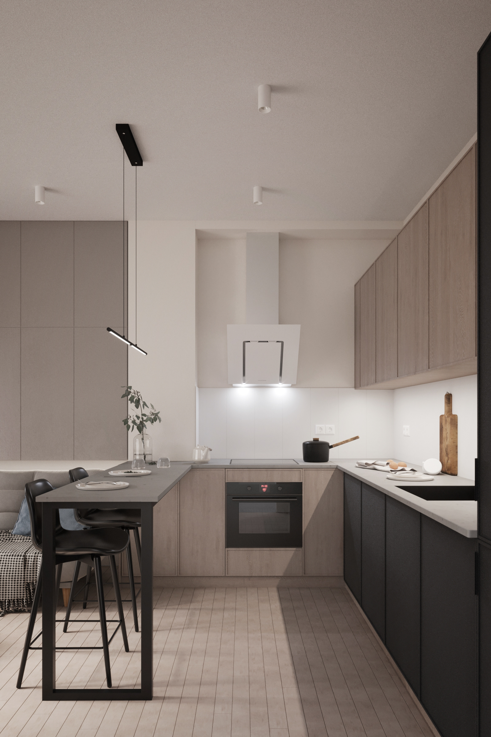 Small apartament 室内设计丨俄罗斯雅罗斯拉夫尔丨Alena Kokueva,Selvia Al Ubed-11