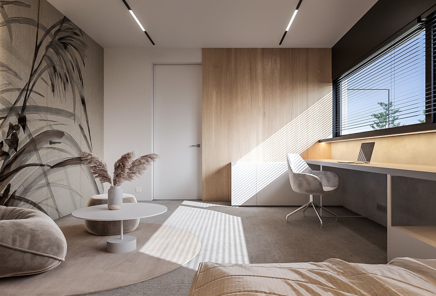 波兰简约风别墅设计-28