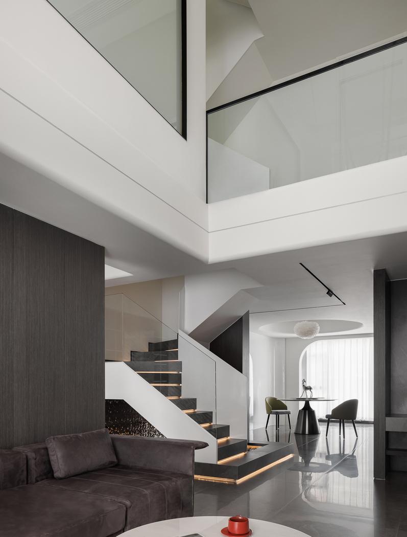 现代简约别墅设计-32