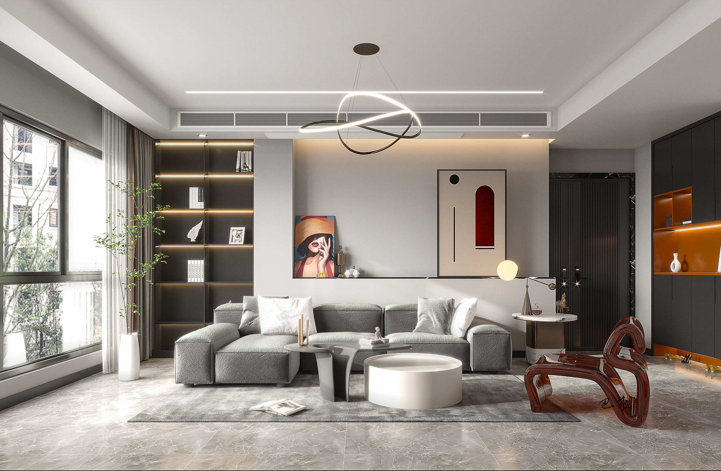 现代极简平层设计-10