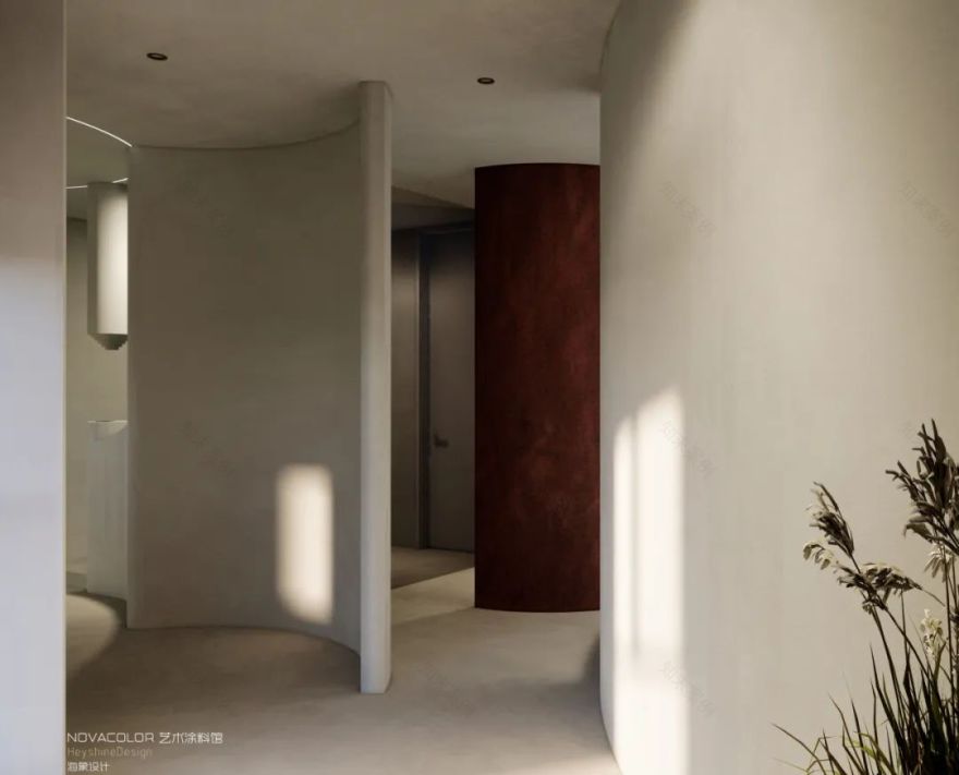 浙江湖州 Novacolor 艺术涂料展厅丨中国湖州丨海象设计-35
