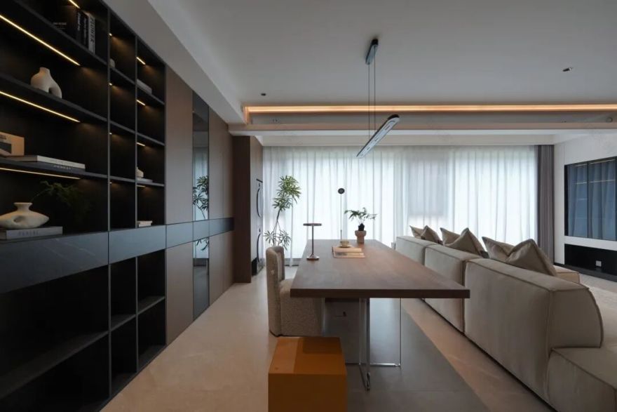 【实景】思舍全案|繁花光影与当代-26