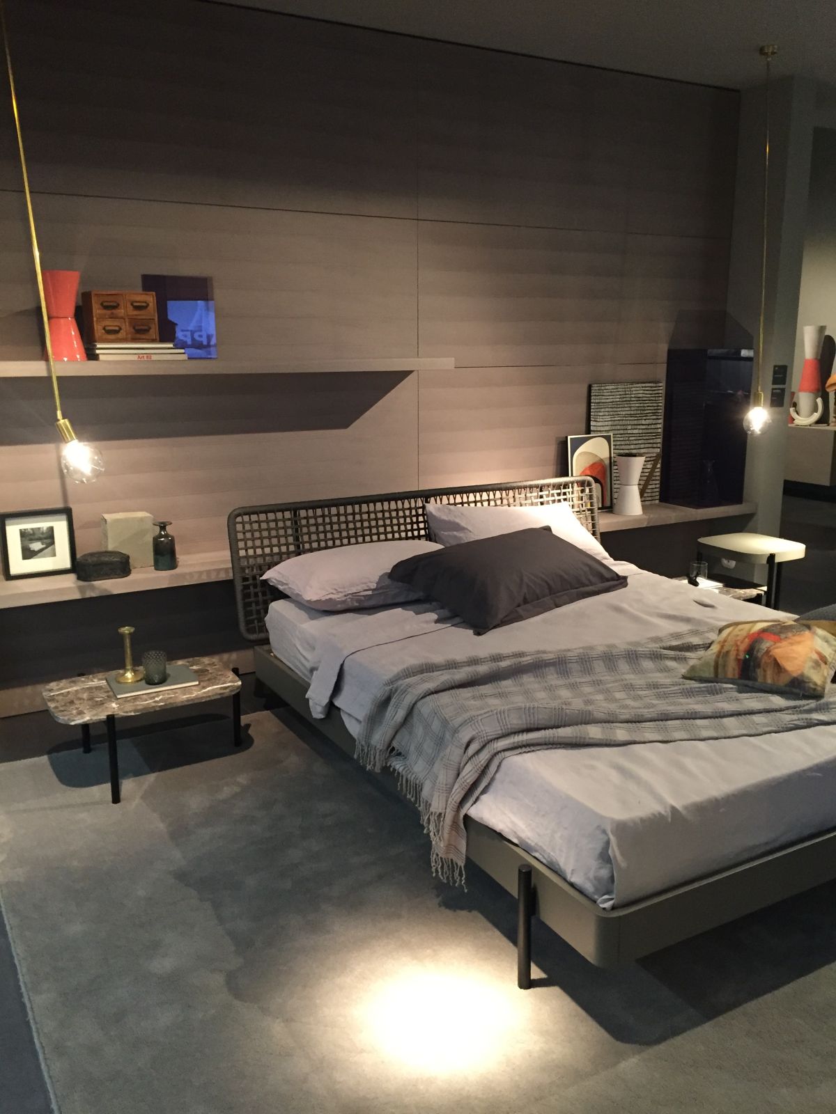 Inspiring Ways Of Decorating With A Grey Bed Frame-4