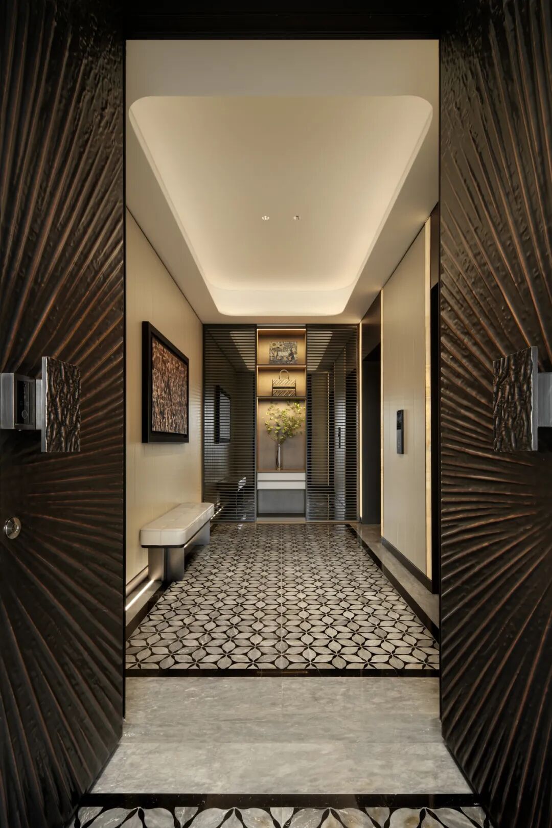 栋三尺设计|依山望江，空间中的精神秩序——现代奢居的仪式与尺度-41