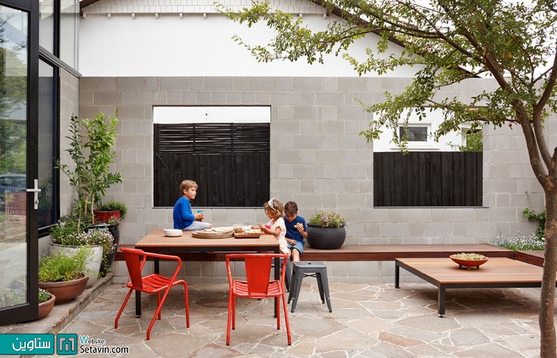 墨尔本某住宅半私人庭院设计丨澳大利亚墨尔本丨MRTN Architects-13