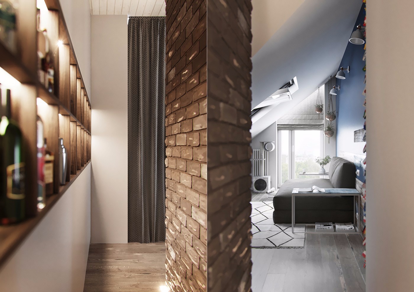 乌克兰基辅北欧风联排别墅设计-29