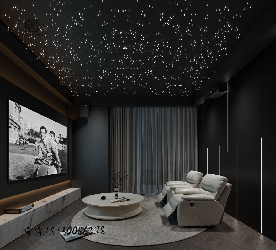 星夜公司 | 现代简约别墅空间,美学与生活深度交融-5