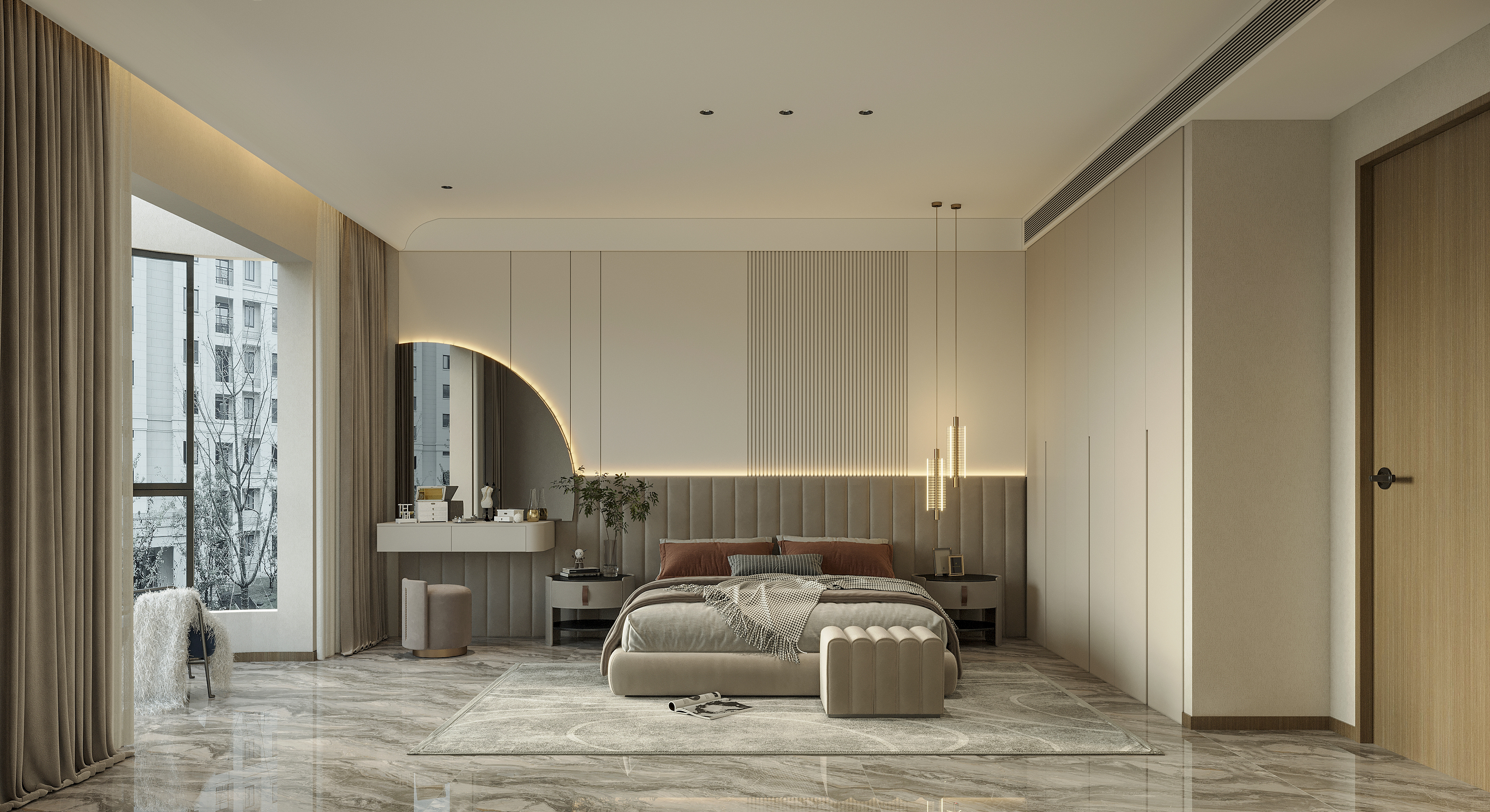 现代简约风格效果图表现-15