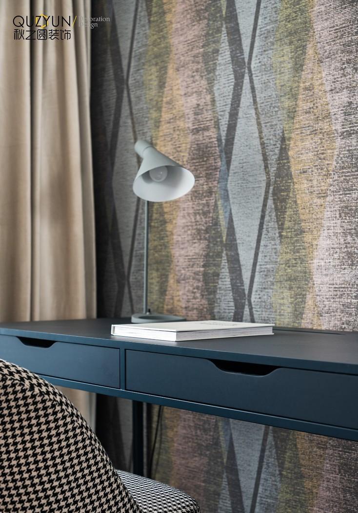 朗诗蓝郡 108 平美式公寓,打造温馨互动家庭空间-22